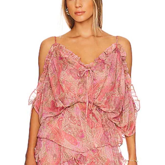 Misa Los Angeles Tops - MISA Los Angeles Farideh Top